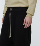 DRKSHDW by Rick Owens - Cotton jersey drawstring shorts