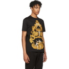 Versace Black and Gold Angels T-Shirt