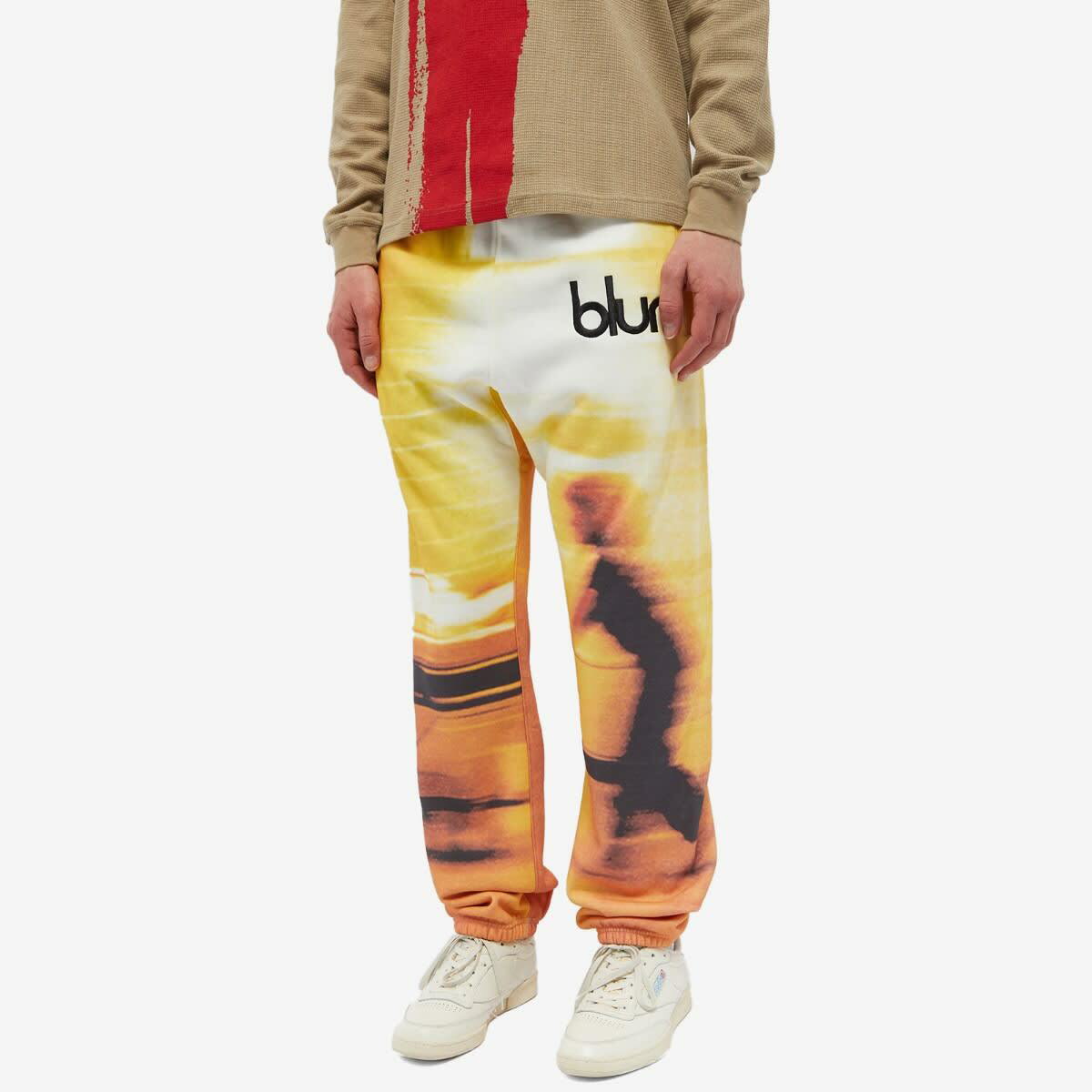 【PLEASURES】 BLUR SWEATPANTS Multi Pleasures Men's Blur Sweat Pants in Multi PLEASURES