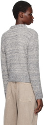 Kijun Gray Belted Cardigan