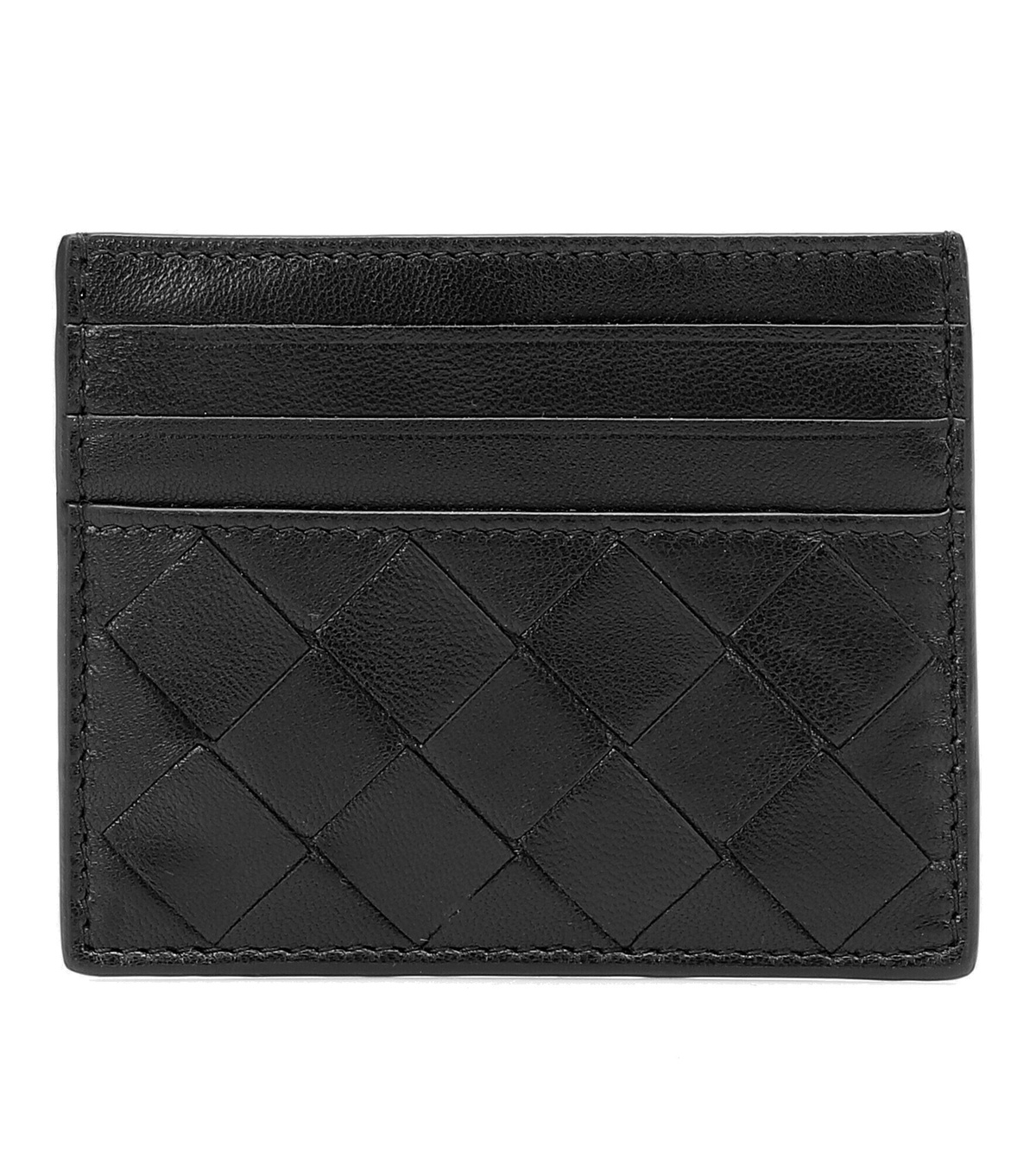 Bottega Intrecciato leather card holder Bottega