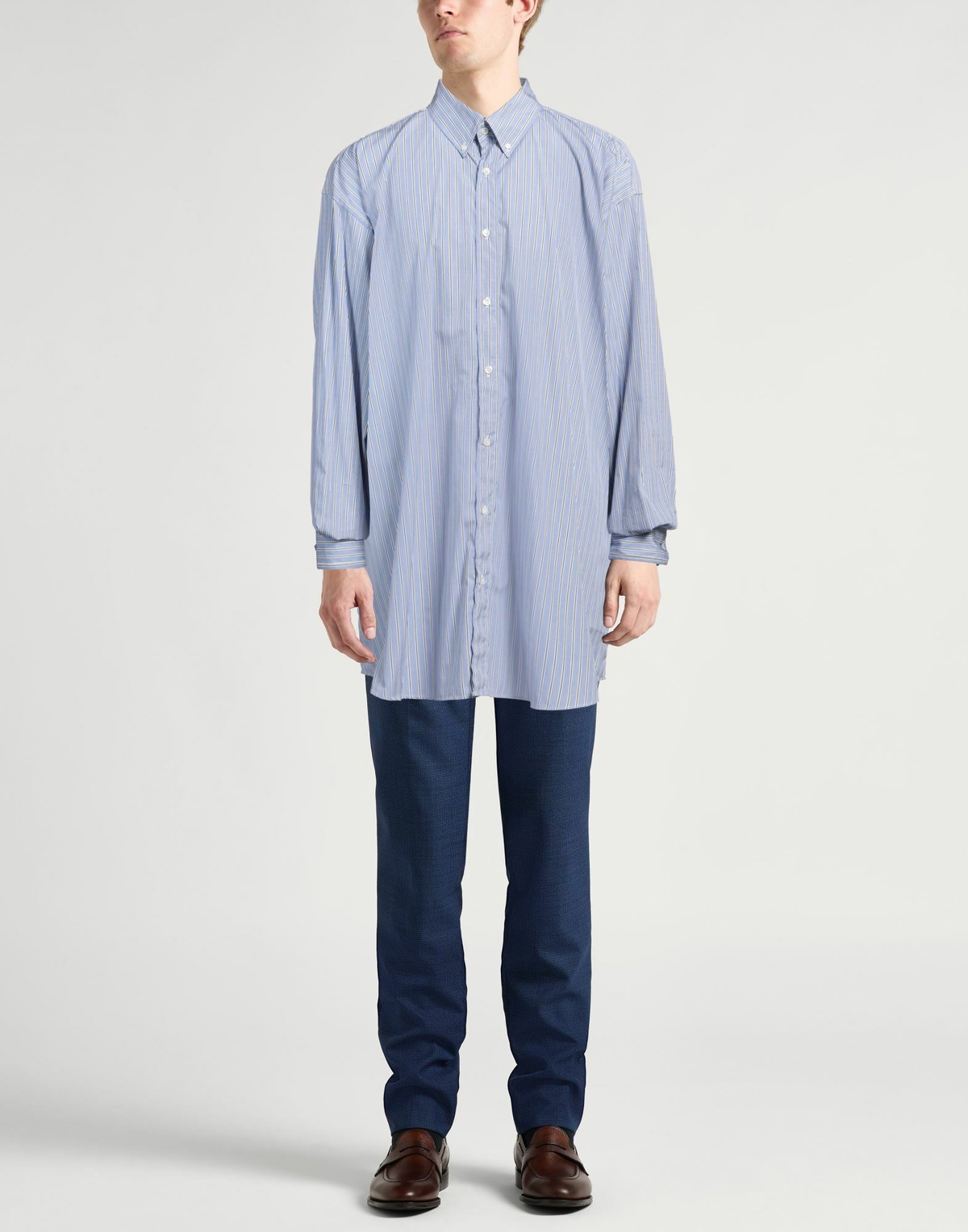 Maison Margiela Mens Shirt Light in Blue