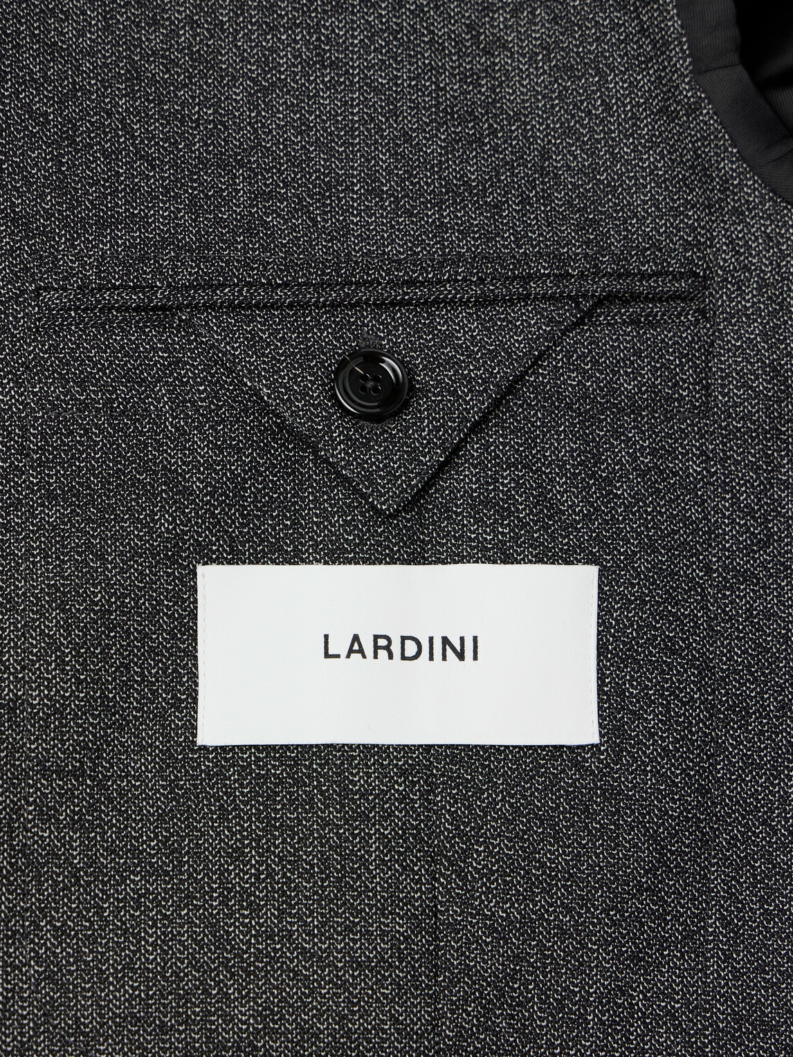 Lardini - Double-Breasted Wool Blazer - Gray
