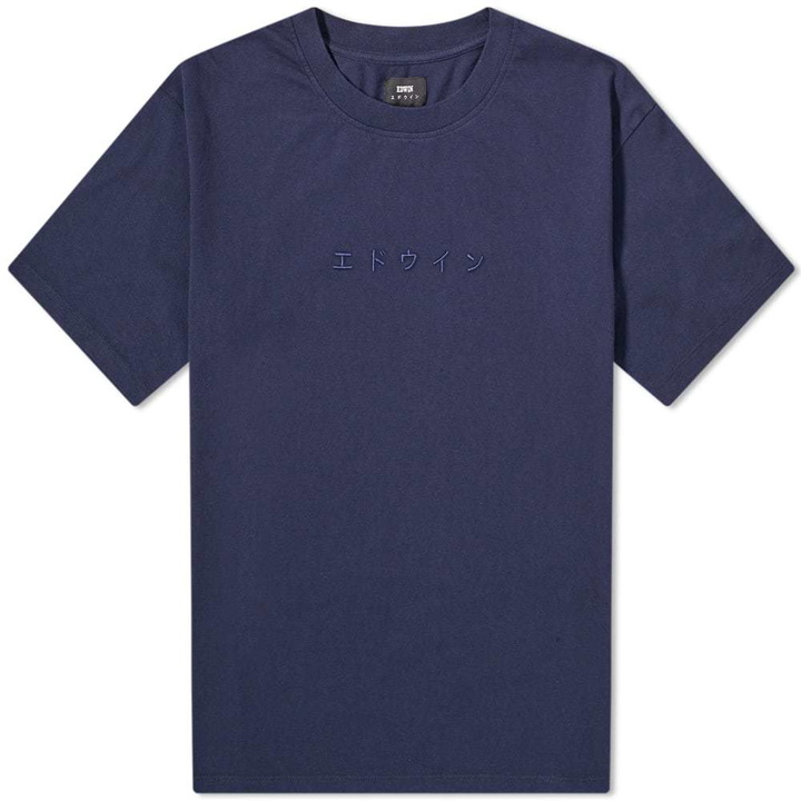 Photo: Edwin Katakana Embroidered Tee