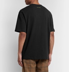Acne Studios - Printed Cotton-Jersey T-Shirt - Black