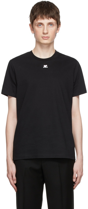 Photo: Courrèges Black Cotton T-Shirt