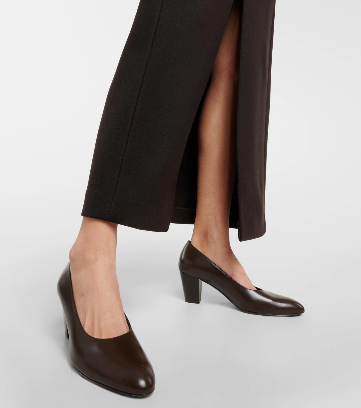 The Row Luisa 35 leather pumps The Row