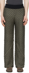 Isa Boulder SSENSE Exclusive Khaki Trousers