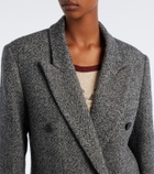 Marant Etoile Vamara wool and cotton-blend coat