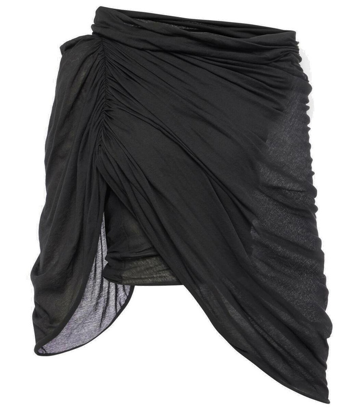 Photo: Rick Owens Draped cotton jersey top