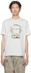 AAPE by A Bathing Ape Gray Cotton T-Shirt