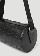 Versace - Greca Pattern Crossbody Bag in Black