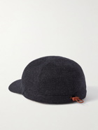 Loro Piana - Virgin Wool and Cashmere-Blend Baseball Cap - Blue