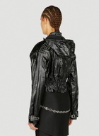 Rabanne Eyelet Biker Jacket