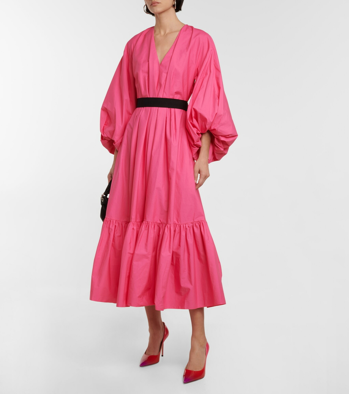 Roksanda - Zaineb belted poplin gown