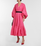 Roksanda - Zaineb belted poplin gown