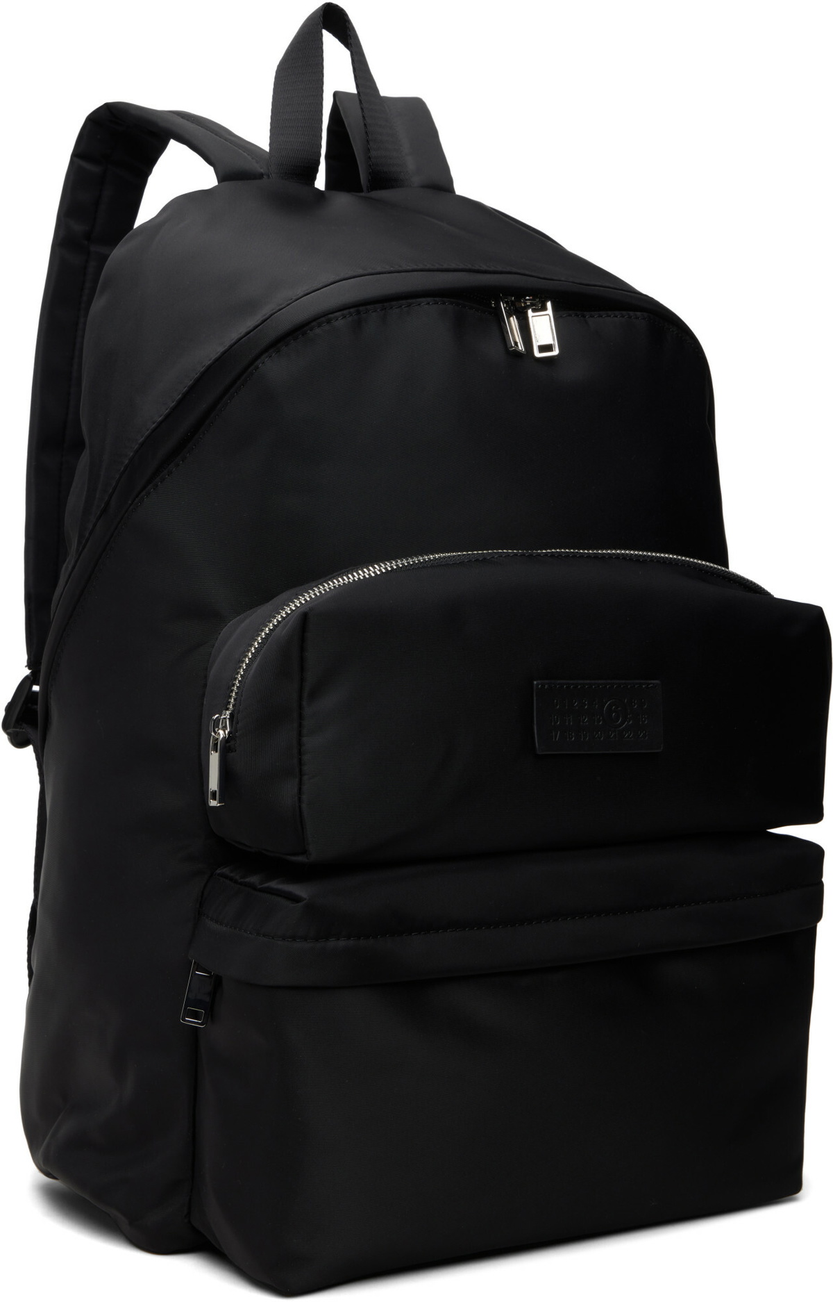 MM6 Maison Margiela Black Numeric Backpack