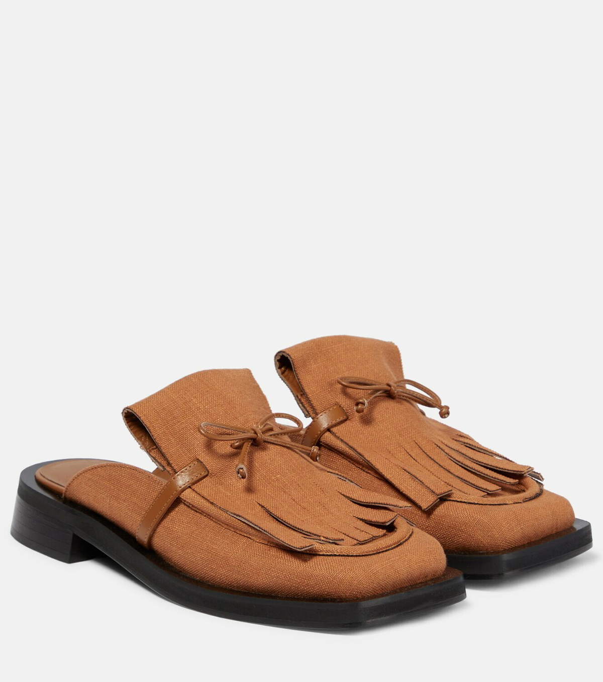 Gia Borghini - GIA/RHW Rosie 40 linen slippers