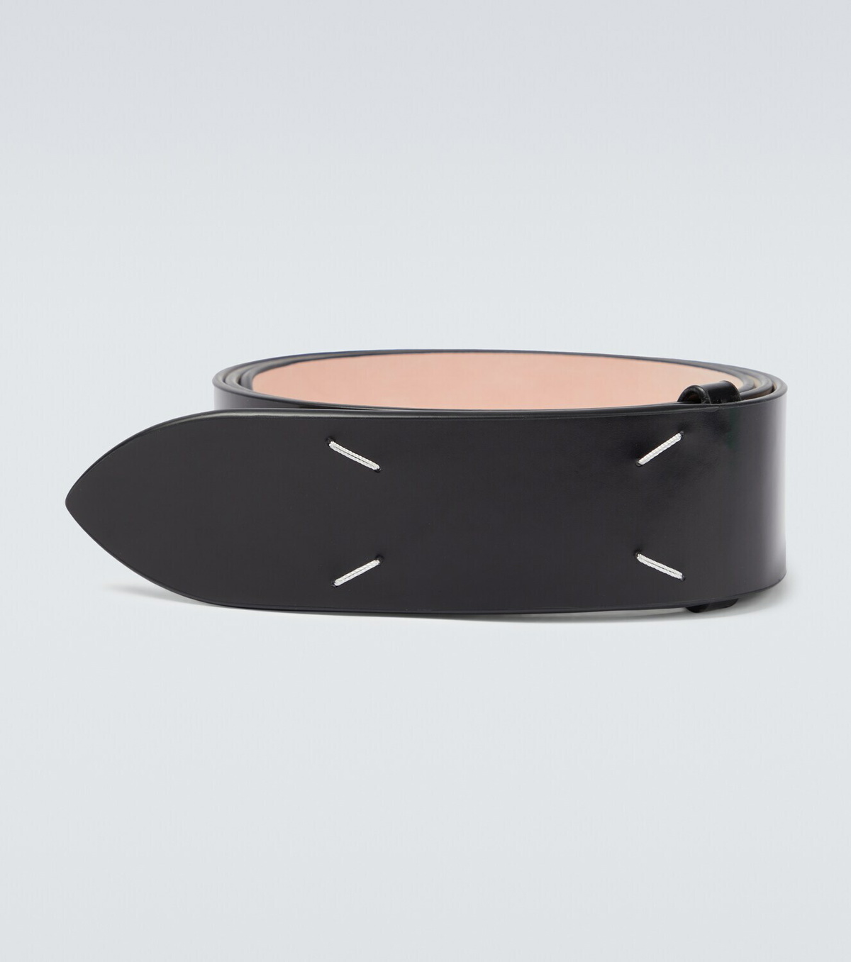 Maison Margiela Men's Reversible Belt Black