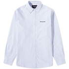 thisisneverthat Men's T-Logo Oxford Shirt in Blue