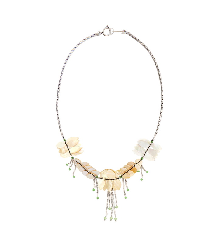Photo: Isabel Marant Halsey embellished necklace