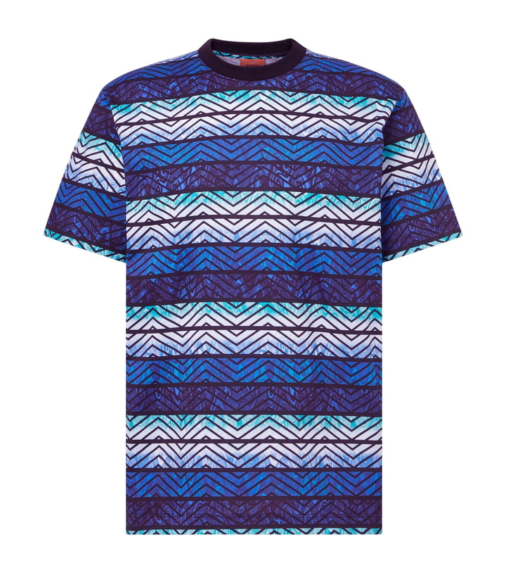 Photo: Missoni Zig Zag cotton jersey T-shirt