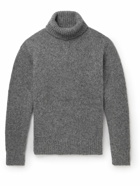 DOPPIAA - Aamintore Alpaca-Blend Rollneck Sweater - Gray