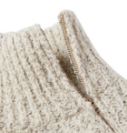 Isabel Marant - Keffy Mélange Wool-Blend Sweater - Neutral