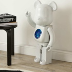 Medicom Pil Chrome Version Be@Rbrick in White 1000%