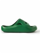 Off-White - Meteor Cutout Rubber Slides - Green