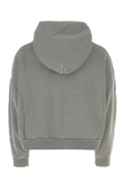 Entire Studios Grey Cotton Oversize Sweatshirt