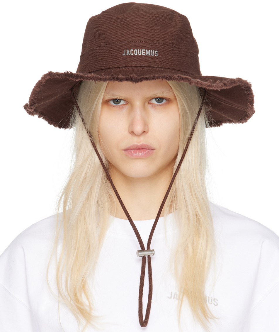 Jacquemus Brown Les Classiques 'Le Bob Artichaut' Bucket Hat Jacquemus