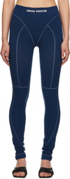 Heron Preston Navy Active Leggings
