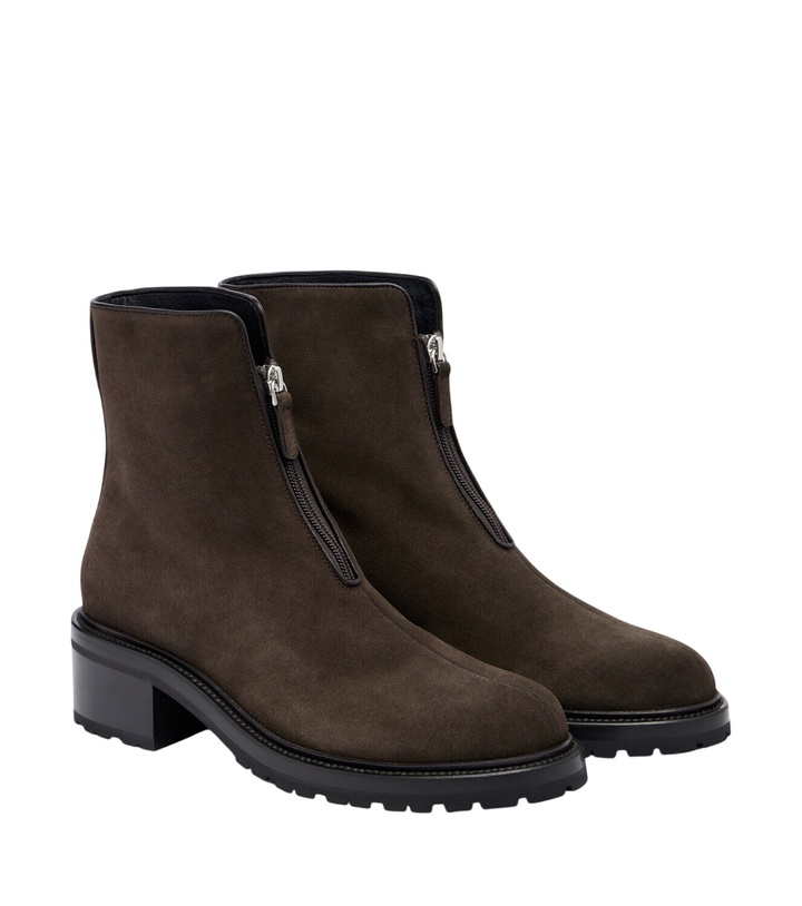 Photo: The Row Hike suede ankle boots