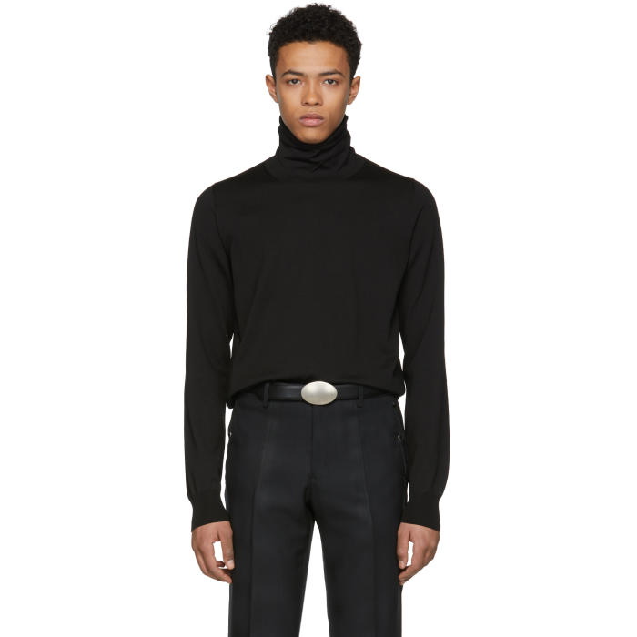 Photo: Maison Margiela Black Long Sleeve Turtleneck 