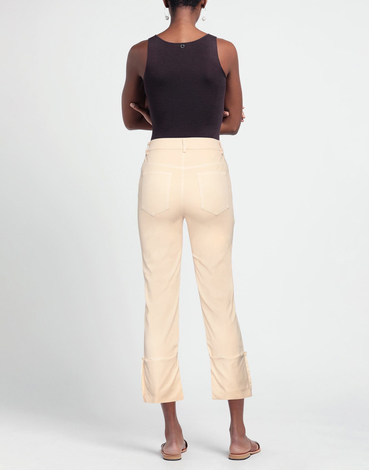 Alessia Santi Womens Pants in Beige