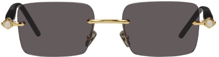 Photo: Kuboraum Gold P56 Sunglasses