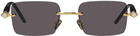 Kuboraum Gold P56 Sunglasses