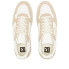 Veja Men's V-10 Leather Basketball Sneakers in Extra White/Sable Sahara