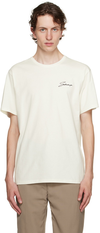 Photo: Saturdays NYC White Signature T-Shirt