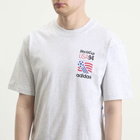 Adidas Men's Graphic T-Shirt in Light Grey Heather