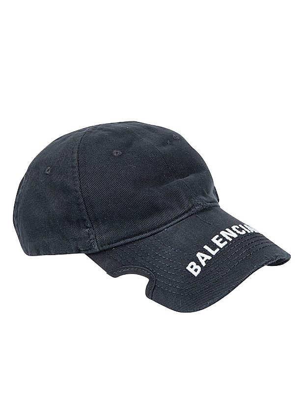 Photo: BALENCIAGA - Logo Organic Cotton Cap