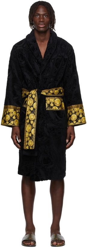 Photo: Versace Black Medusa Amplified Robe