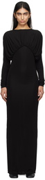 16Arlington Black Vernest Maxi Dress