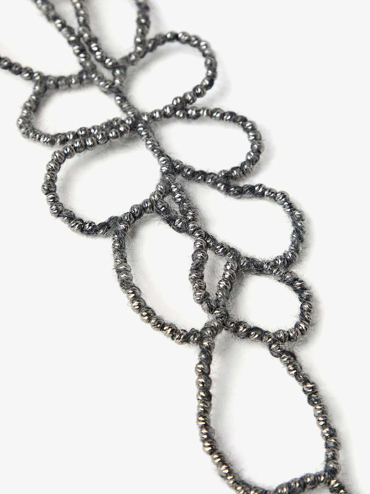 ネックレス・ペンダント BRUNELLO CUCINELLI GREY L NECKLACE Brunello Cucinelli Necklace Grey Womens Brunello Cucinelli