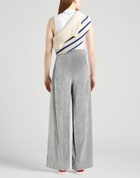 Manila Grace Womens Pants Slate in Blue
