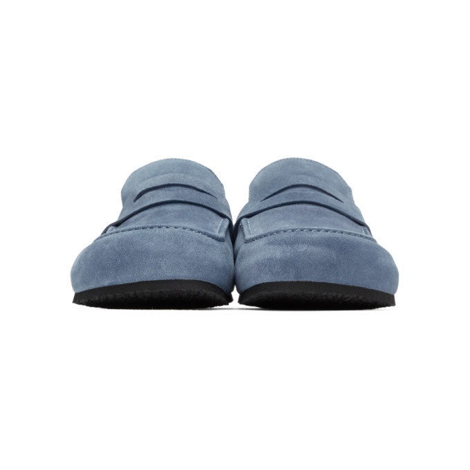 JW Anderson Blue Loafer Mules JW Anderson