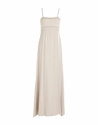 Peserico Womens Maxi dress Taupe