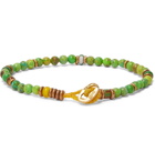 Mikia - Beaded Bracelet - Green