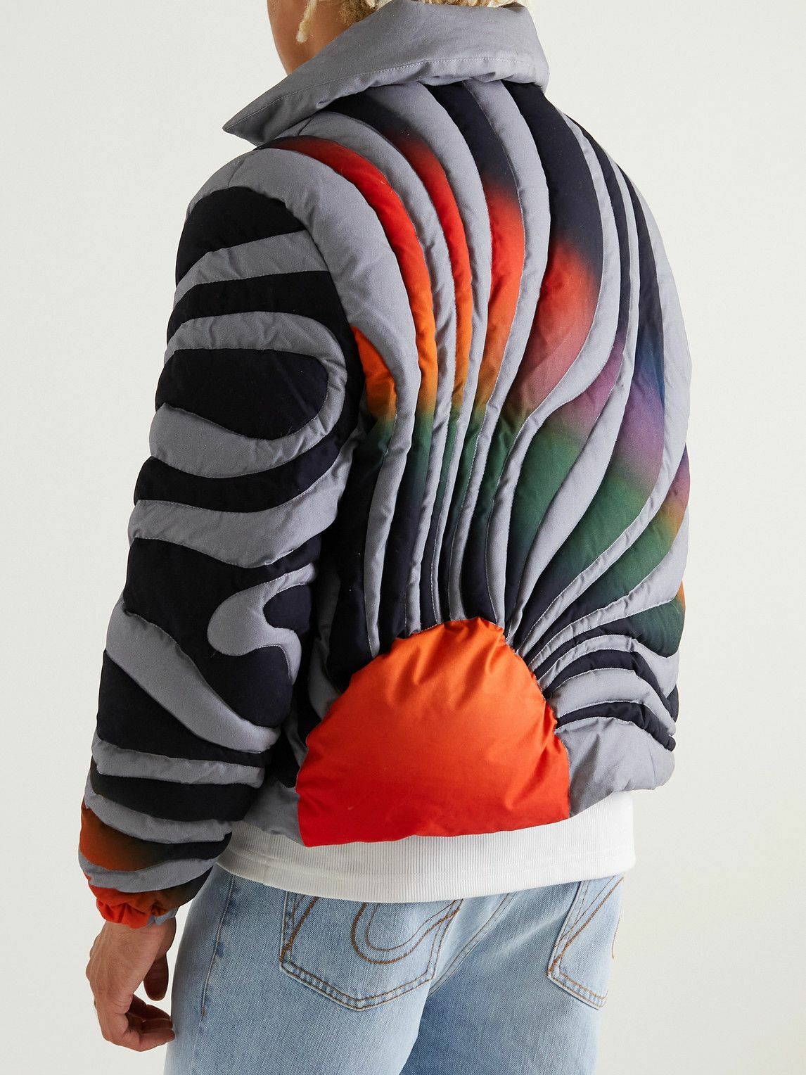 Modern Quilted Cotton Down Jacket